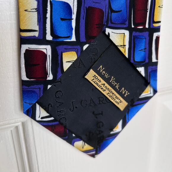 NEW J Garcia  10th Anniversary New York Limited Edition Limited Necktie - Picture 7 of 11